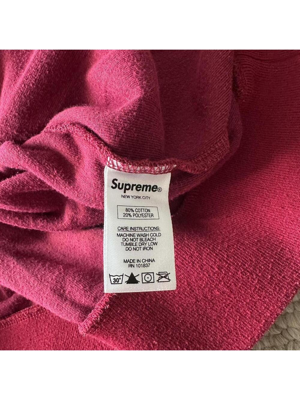Supreme ribbed velour crewneck - Picture 4 of 4